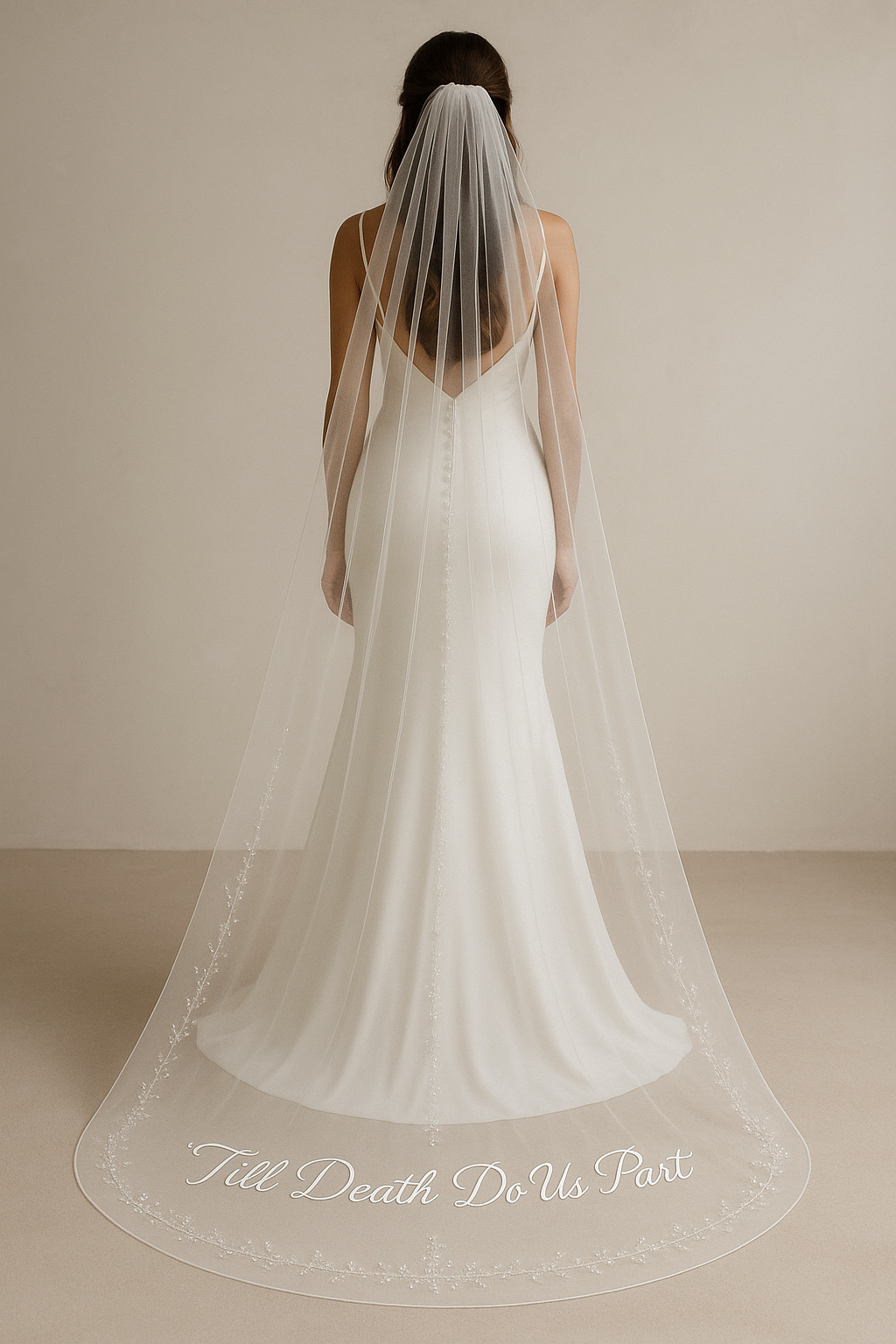 Custom Chapel Length Veil