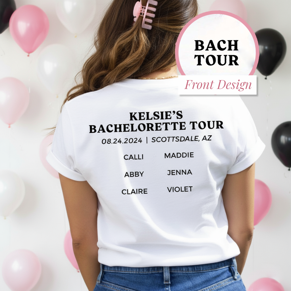 Custom Bach Tour T-Shirt