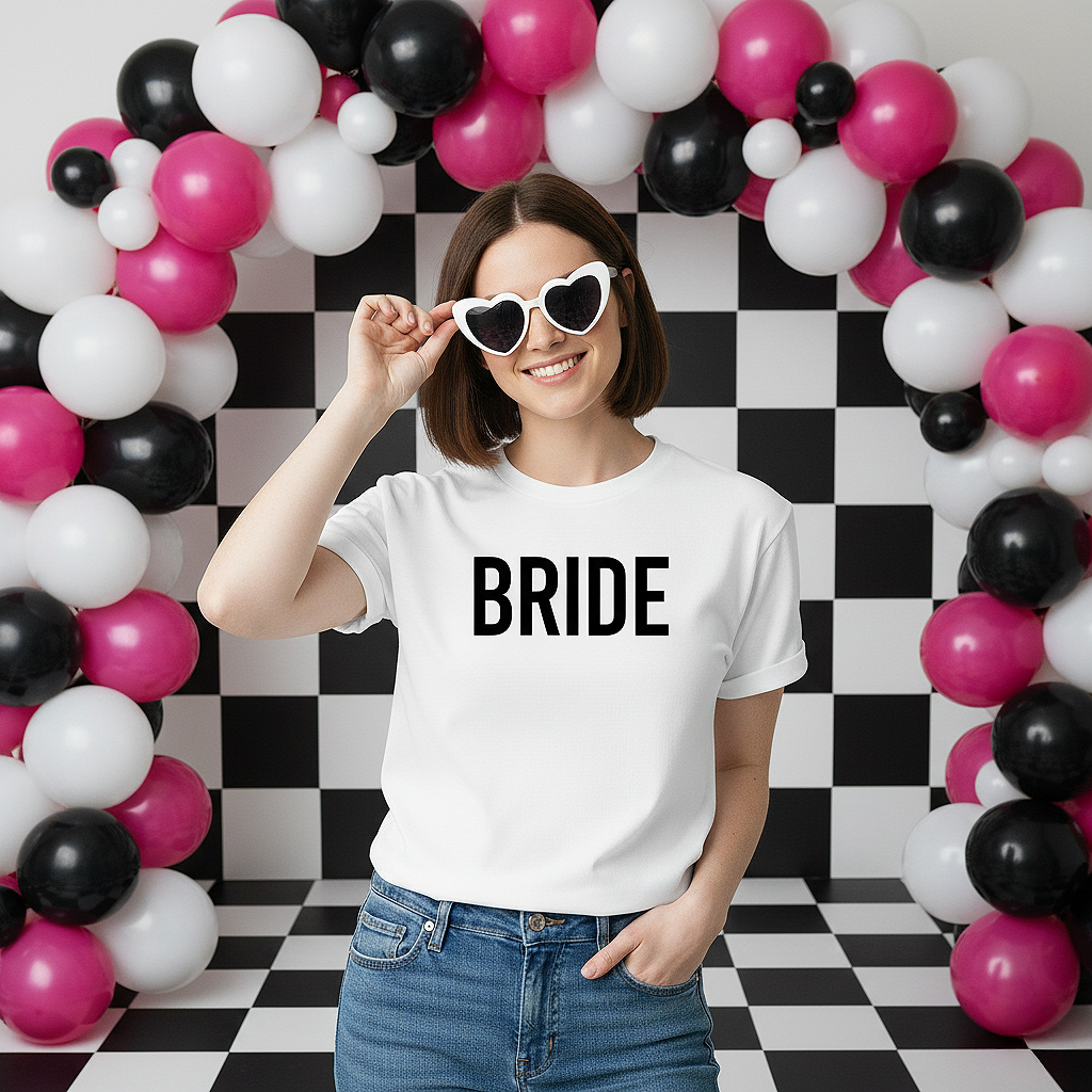 Bride Block Style Tee