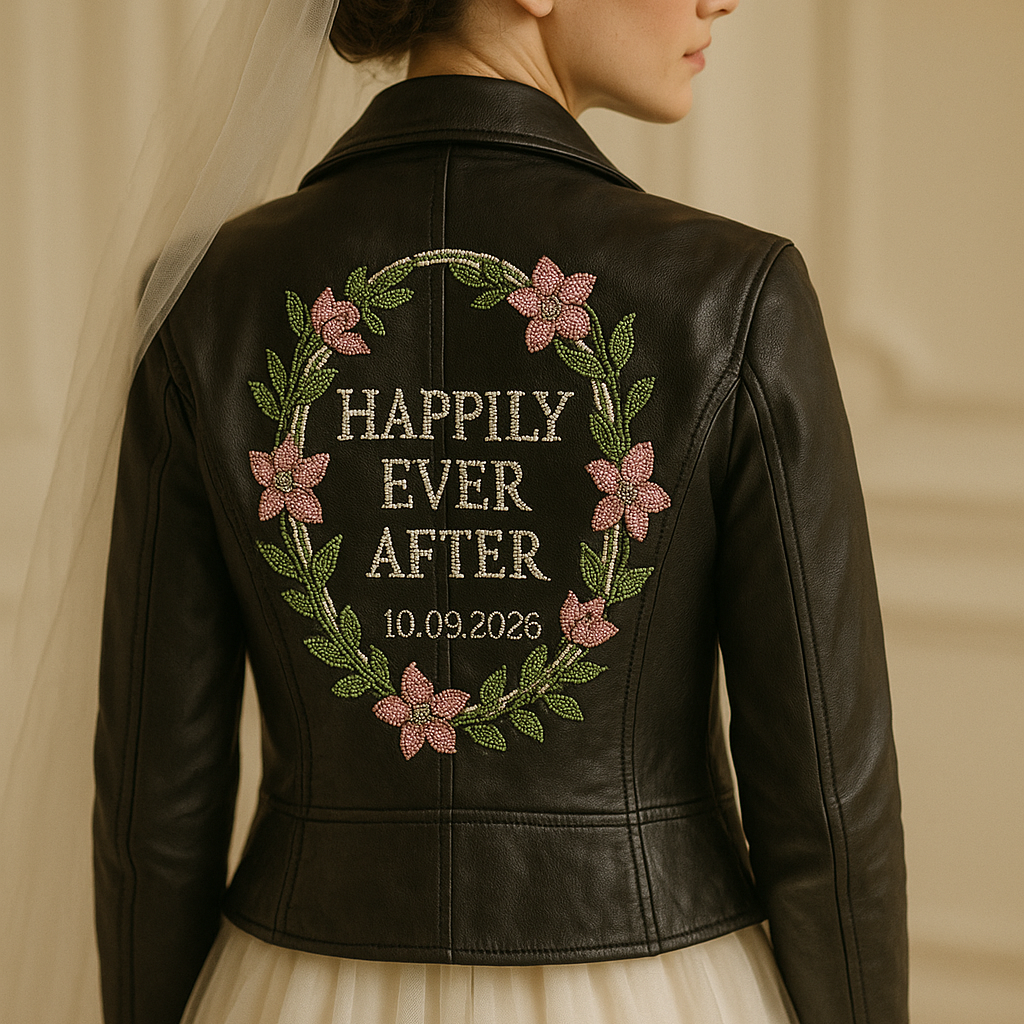 Beaded Floral Bridal Jacket