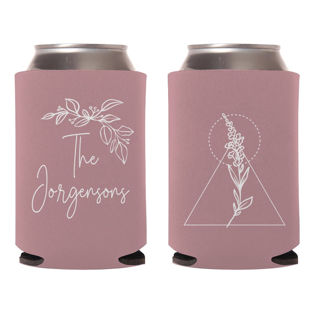 Custom Can Coolie Wedding Favors (366)