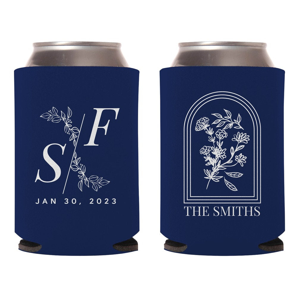 Personalized Wedding Can Coolers (361)