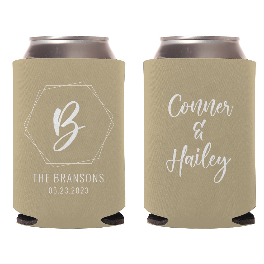 Custom Beer Huggers Wedding Favors (150)