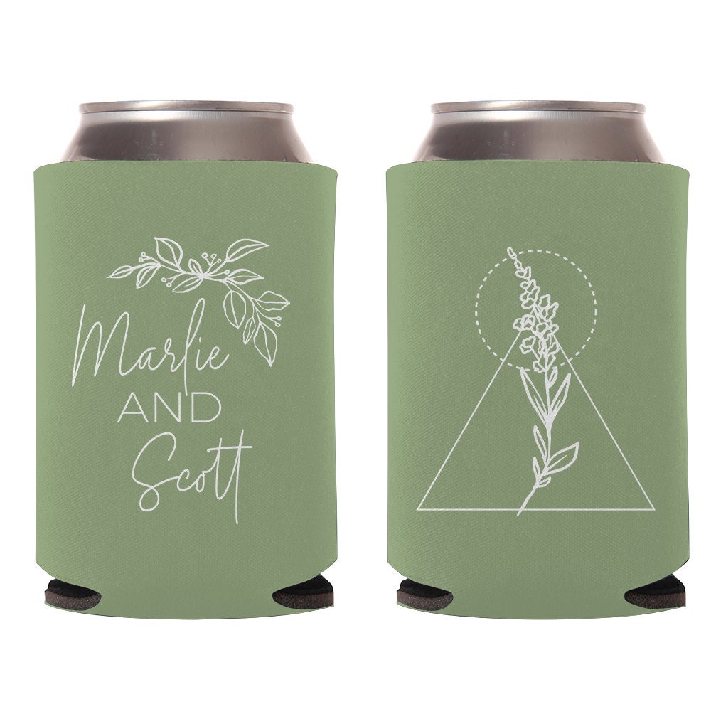 Floral Can Cooler (CS 365)