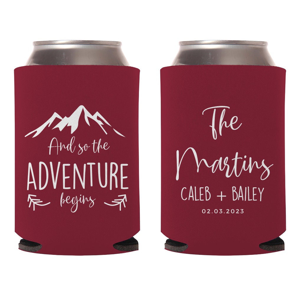 And The Adventure Begins Can Coolers (378)