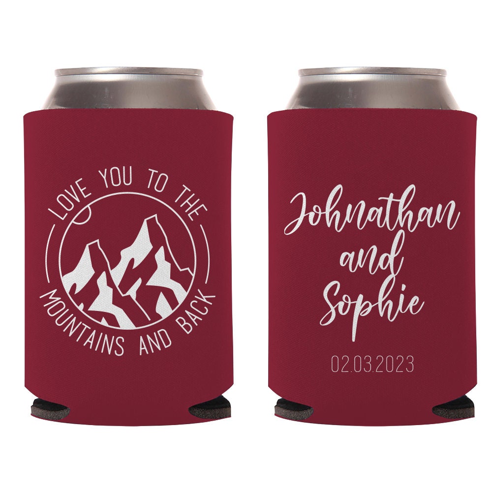 Love You To The Mountains And Back Wedding Favors (PK 184)