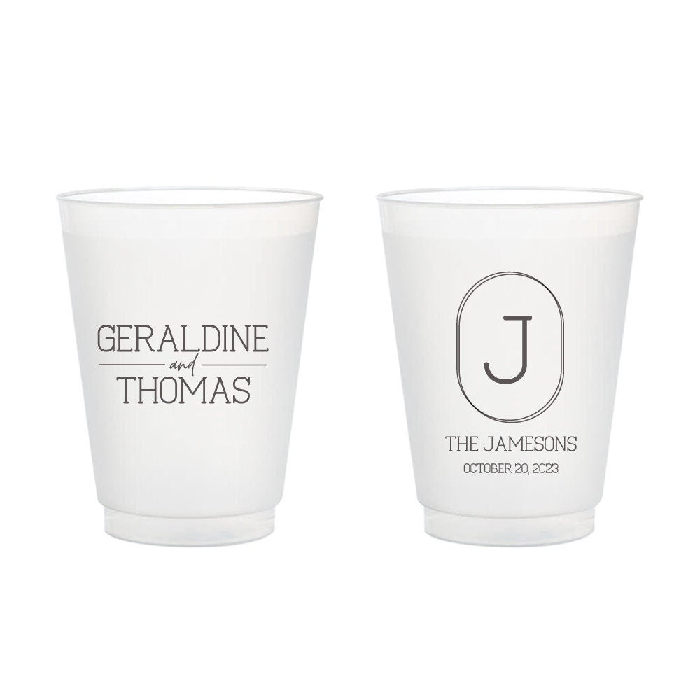 Custom Frosted Cup Favors (LP 83)