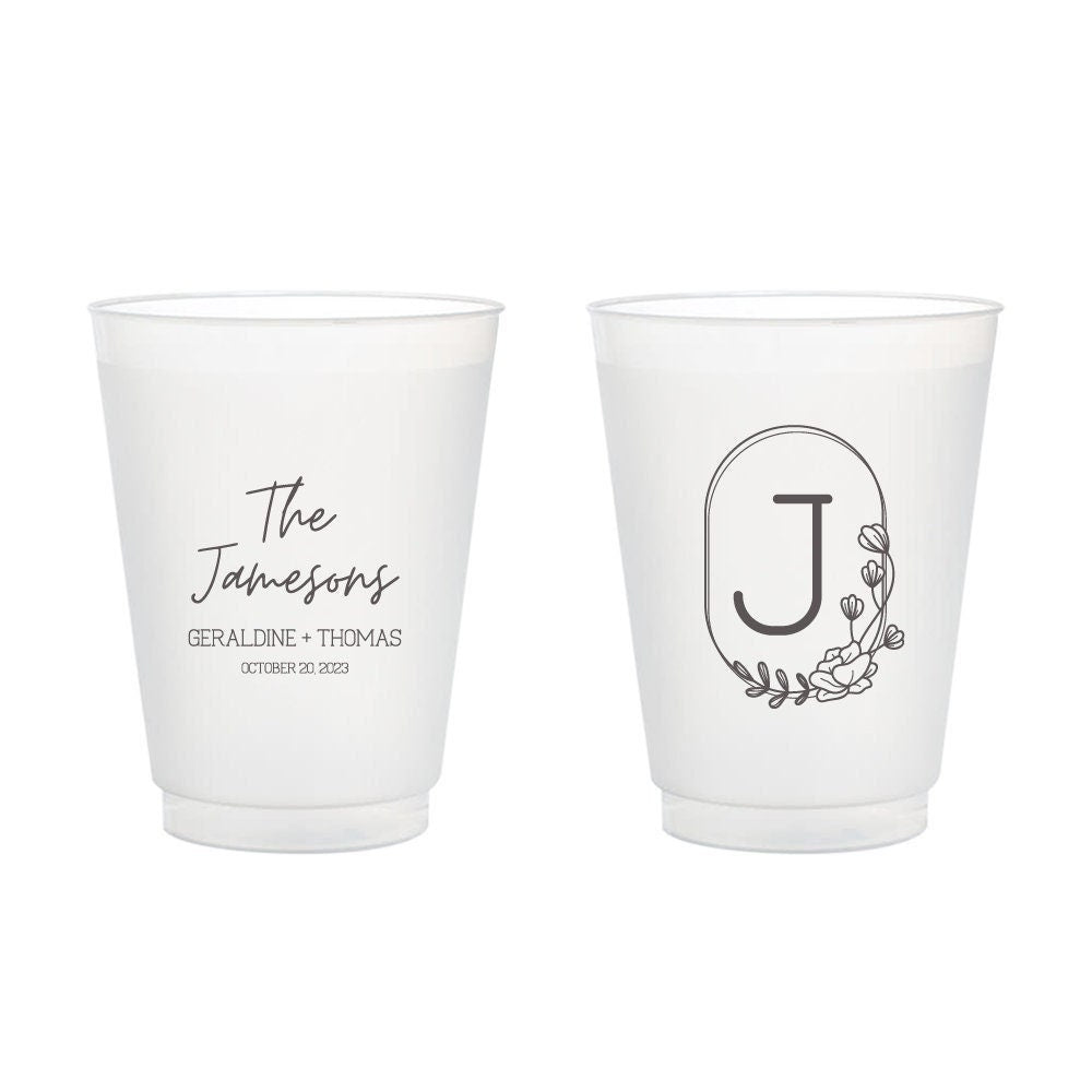 Frosted Cups Wedding Favors (LP 84)