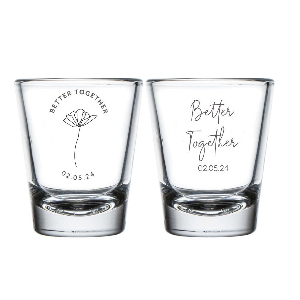 Wedding Shot Glasses (PK 188)
