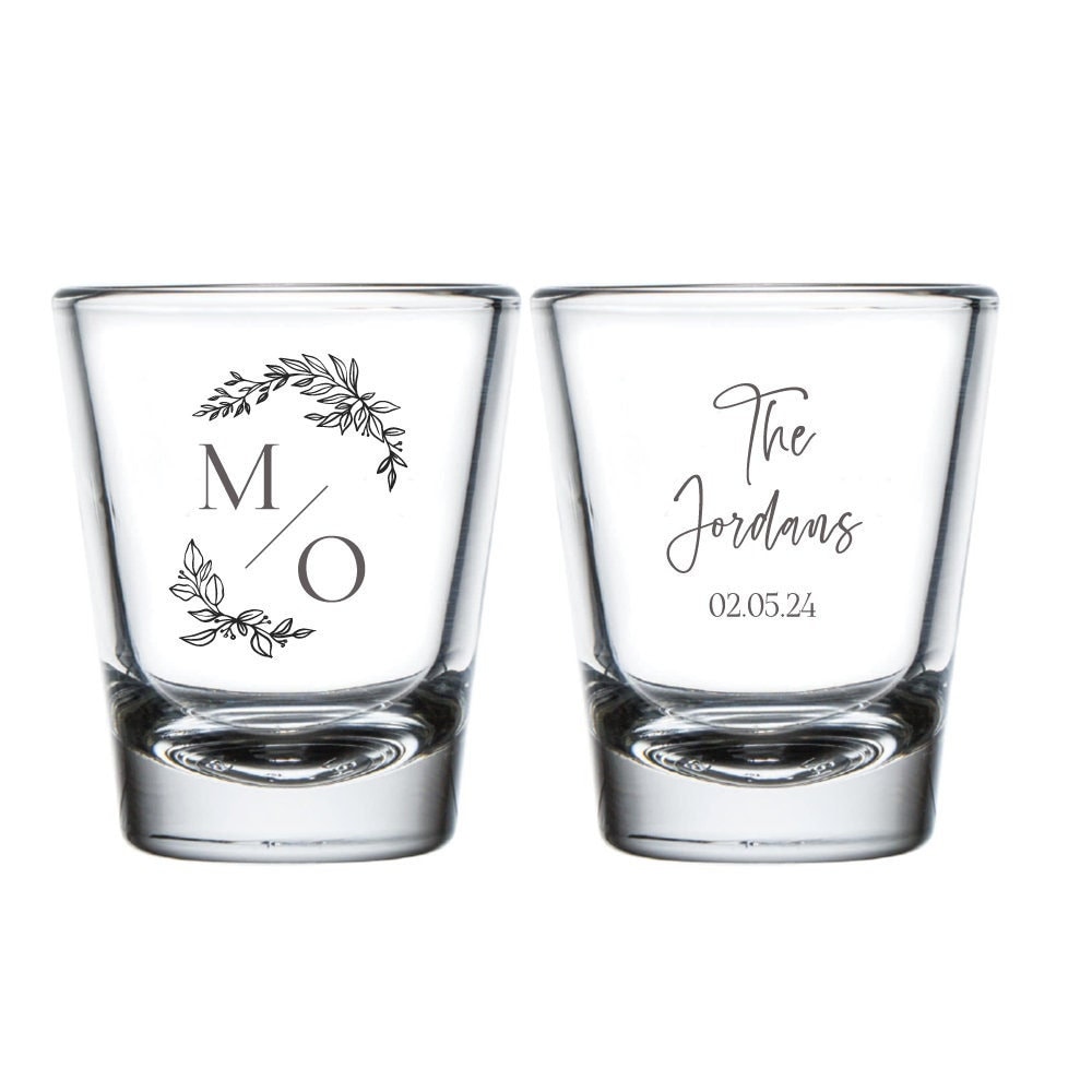 Custom Wedding Shot Glasses (LP 92)