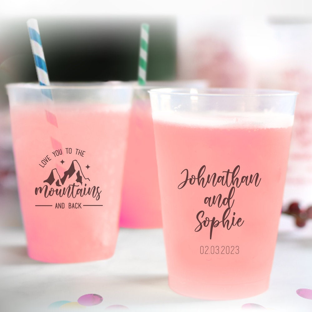 Wedding Frosted Cups (PK 186)