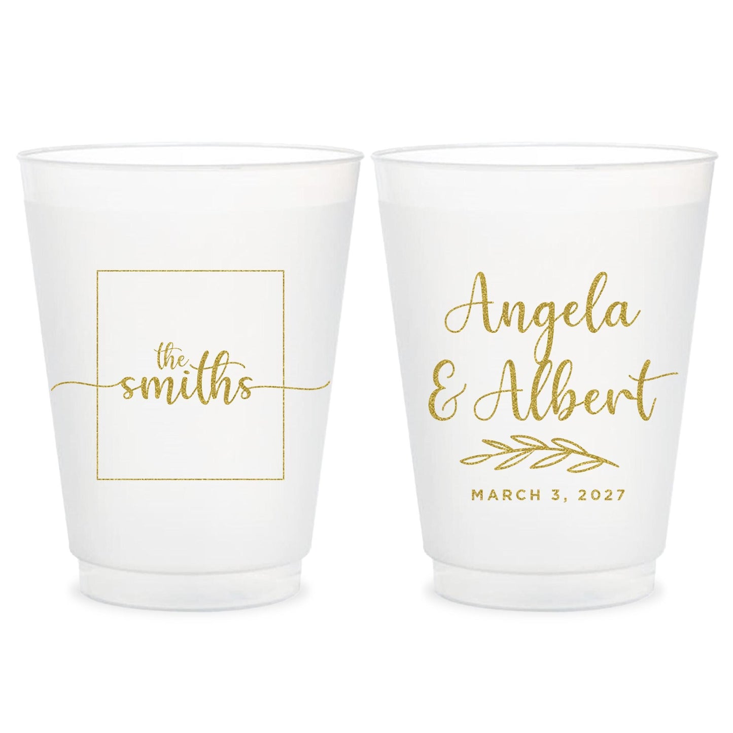 Wedding Frosted Cups (ci)