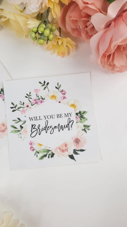 Will You Be My Matron of Honor Sticker