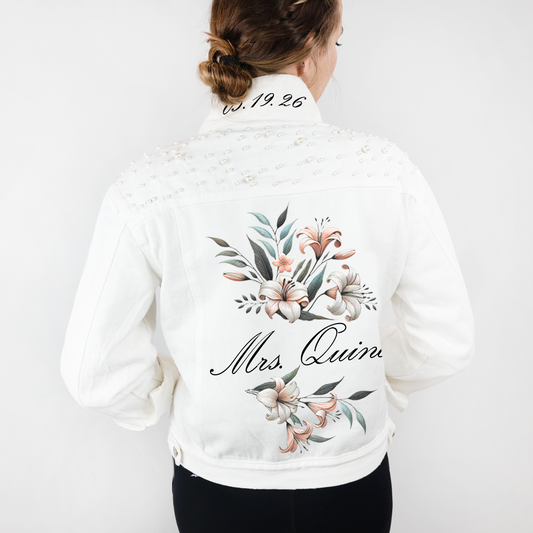 Custom Mrs Denim Jacket