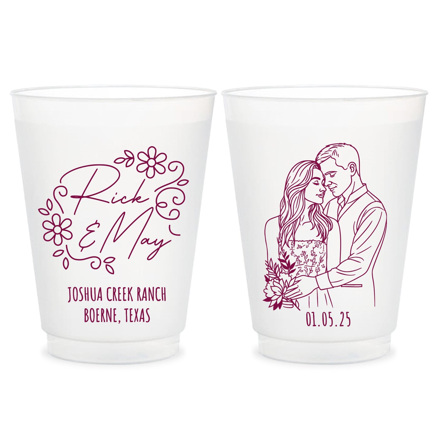 Custom Plastic Cups (PK 428)
