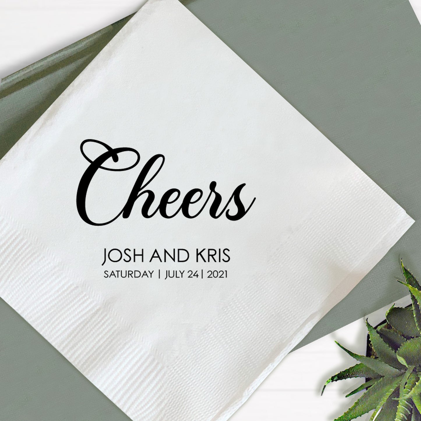 Cheers Wedding Napkins (361)