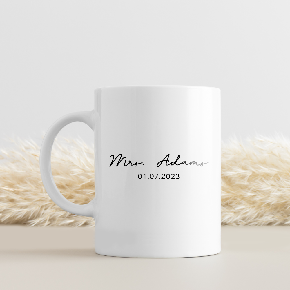 Personalized Wedding Party Bride Mugs (185)
