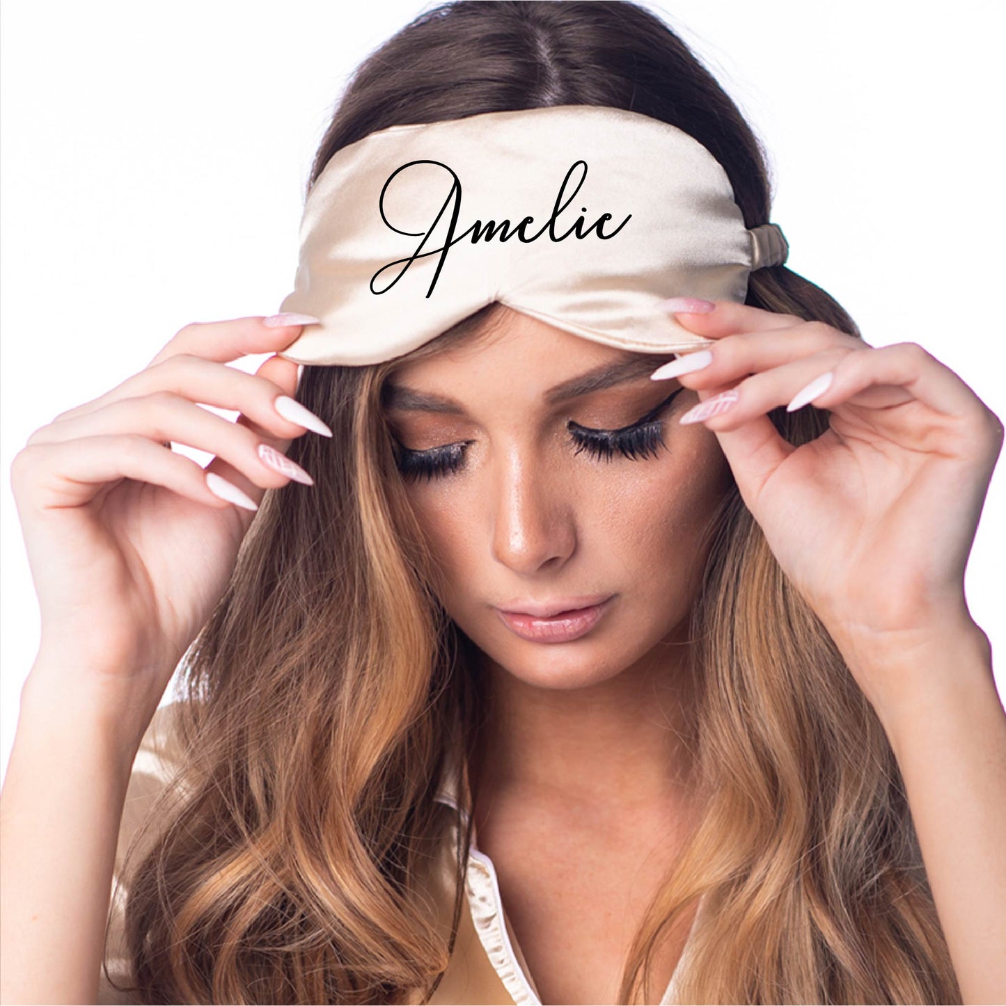 Personalized Name Bachelorette Eye Mask