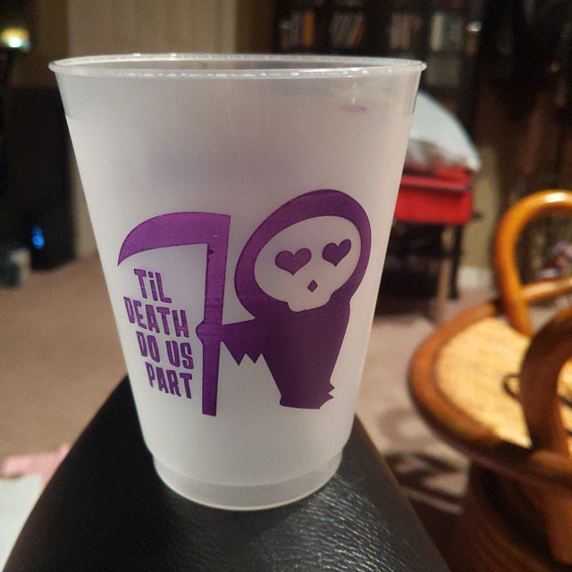 Custom Wedding Frosted Cups (237)