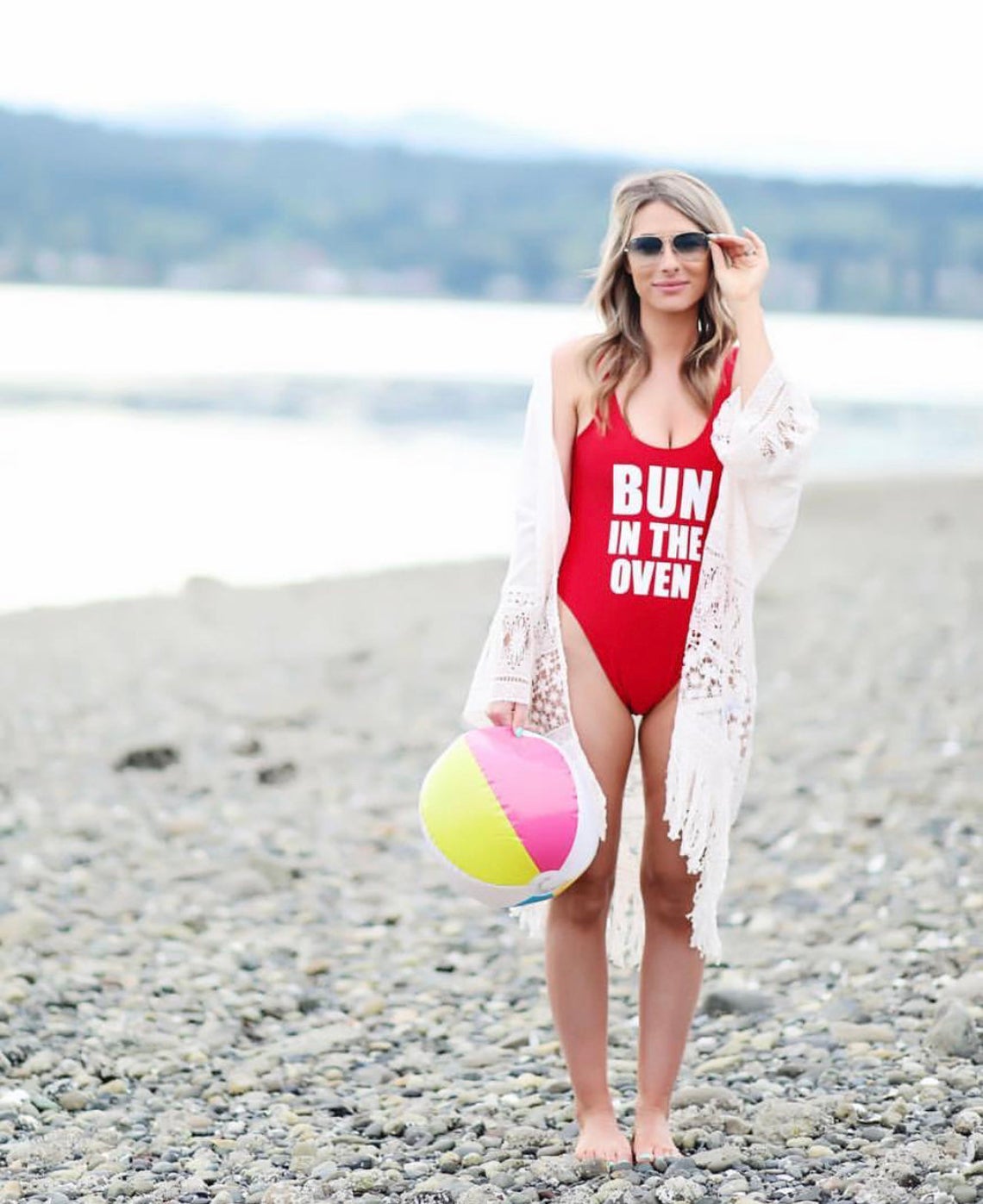 Custom One Piece Bride Swimsuit