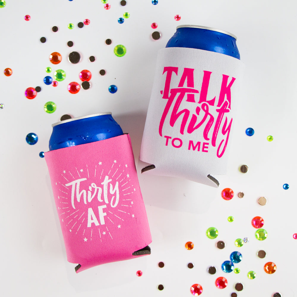 Talk Thirty To Me, Thirty AF Can Coolers