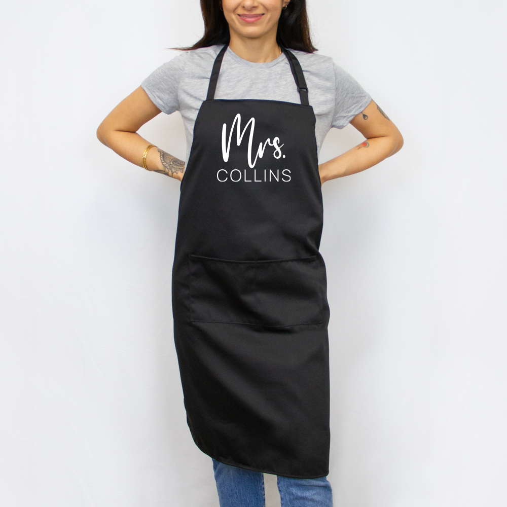 Personalized Mrs. Apron