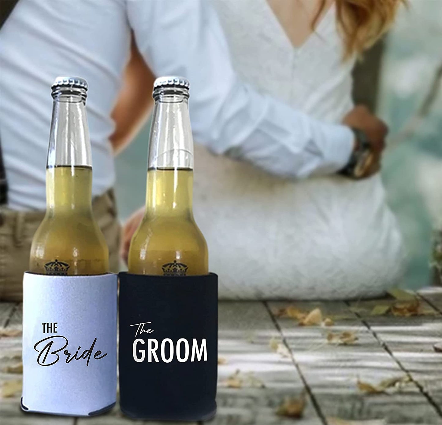 The Bride, The Groom Can Coolers