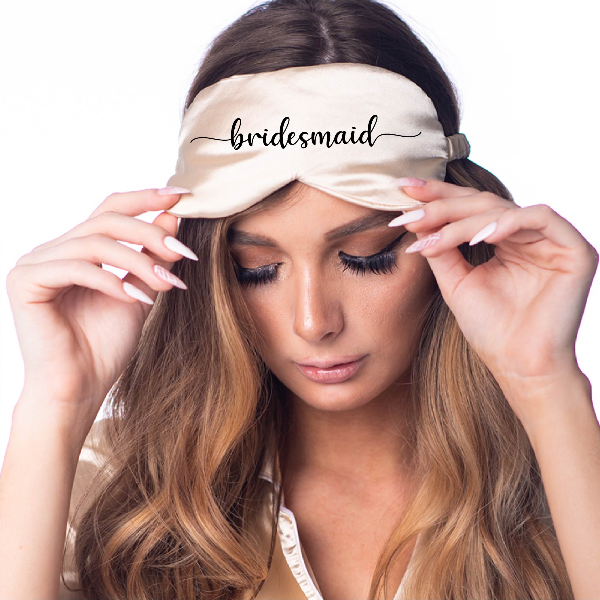 Bride, Bridesmaid, MOH Wedding Eye Mask