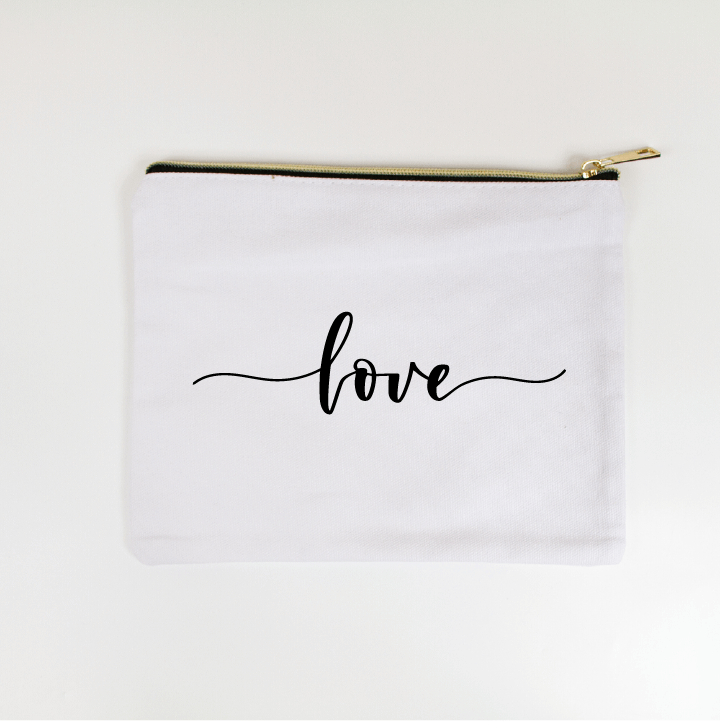 Cute Love Makeup Bag