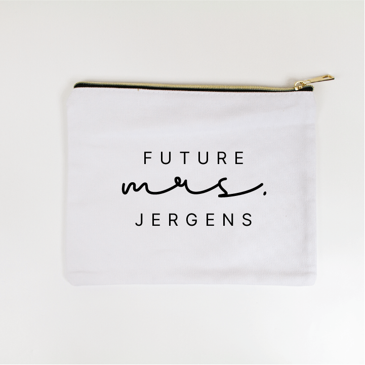 Future Mrs. Jergens Makeup Bag