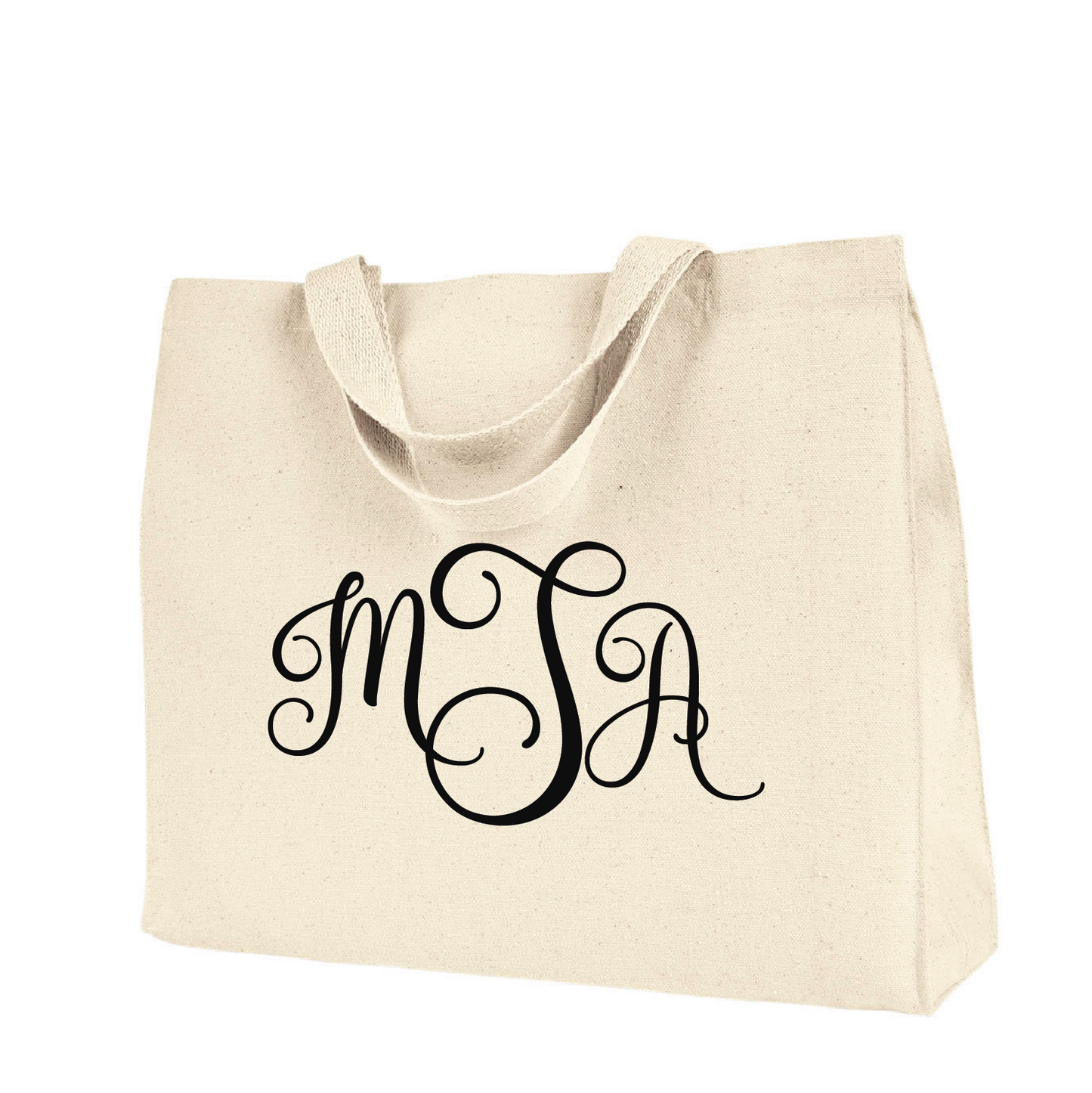 Personalized Monogram - Tote Bag