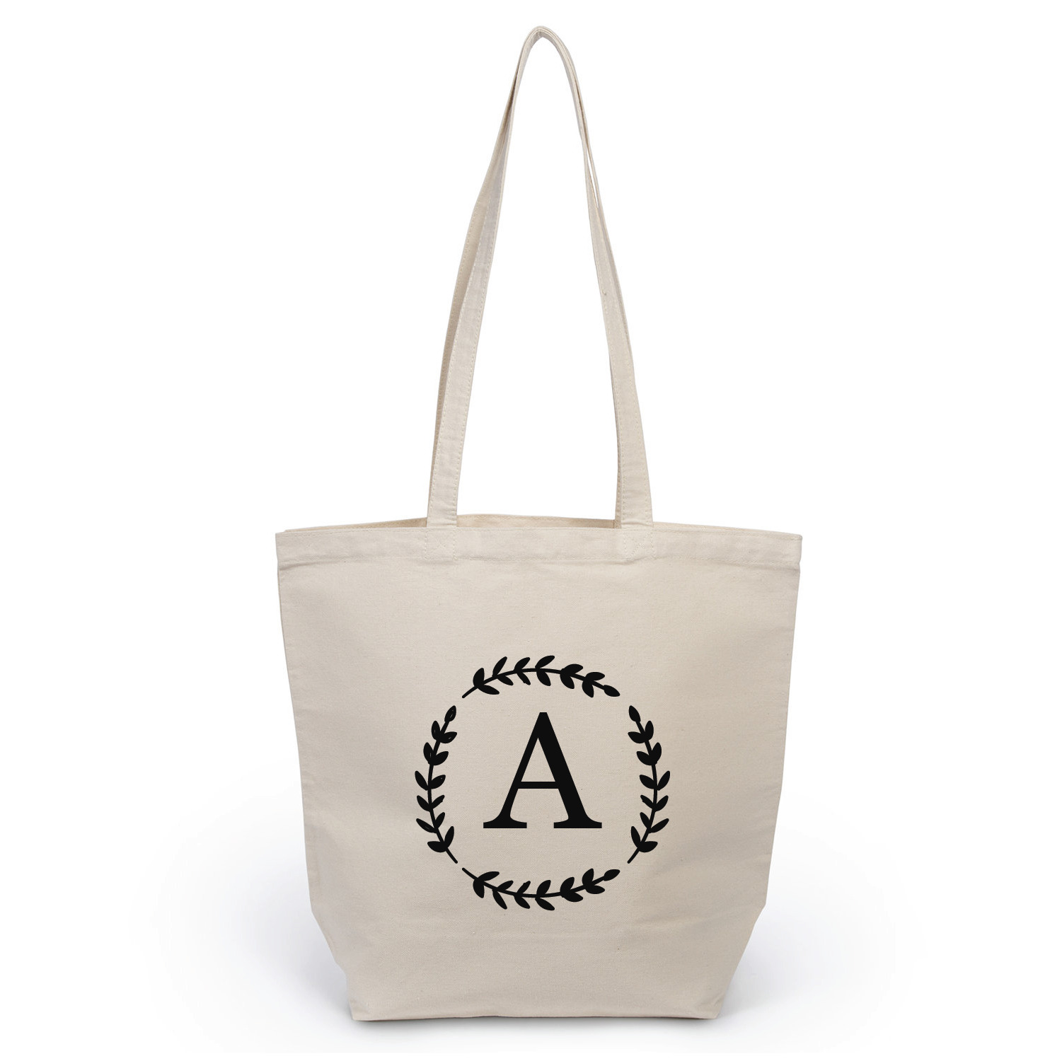 Custom Initial - Tote Bag