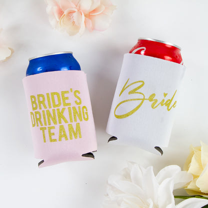 Bride's Drinking Team Can Coolers