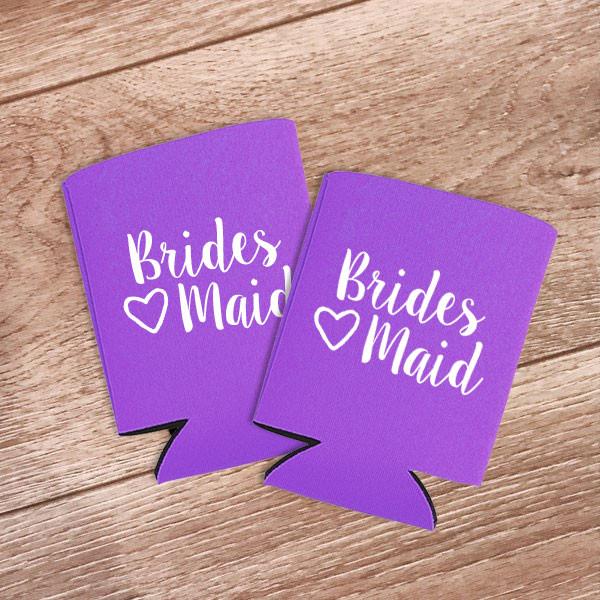 Bridesmaid Koozies - PrettyRobes.com