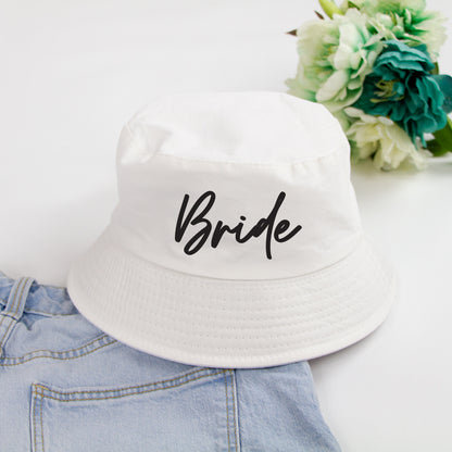 Bride Tribe, Good Vibes Bridal Shower Bucket Hat