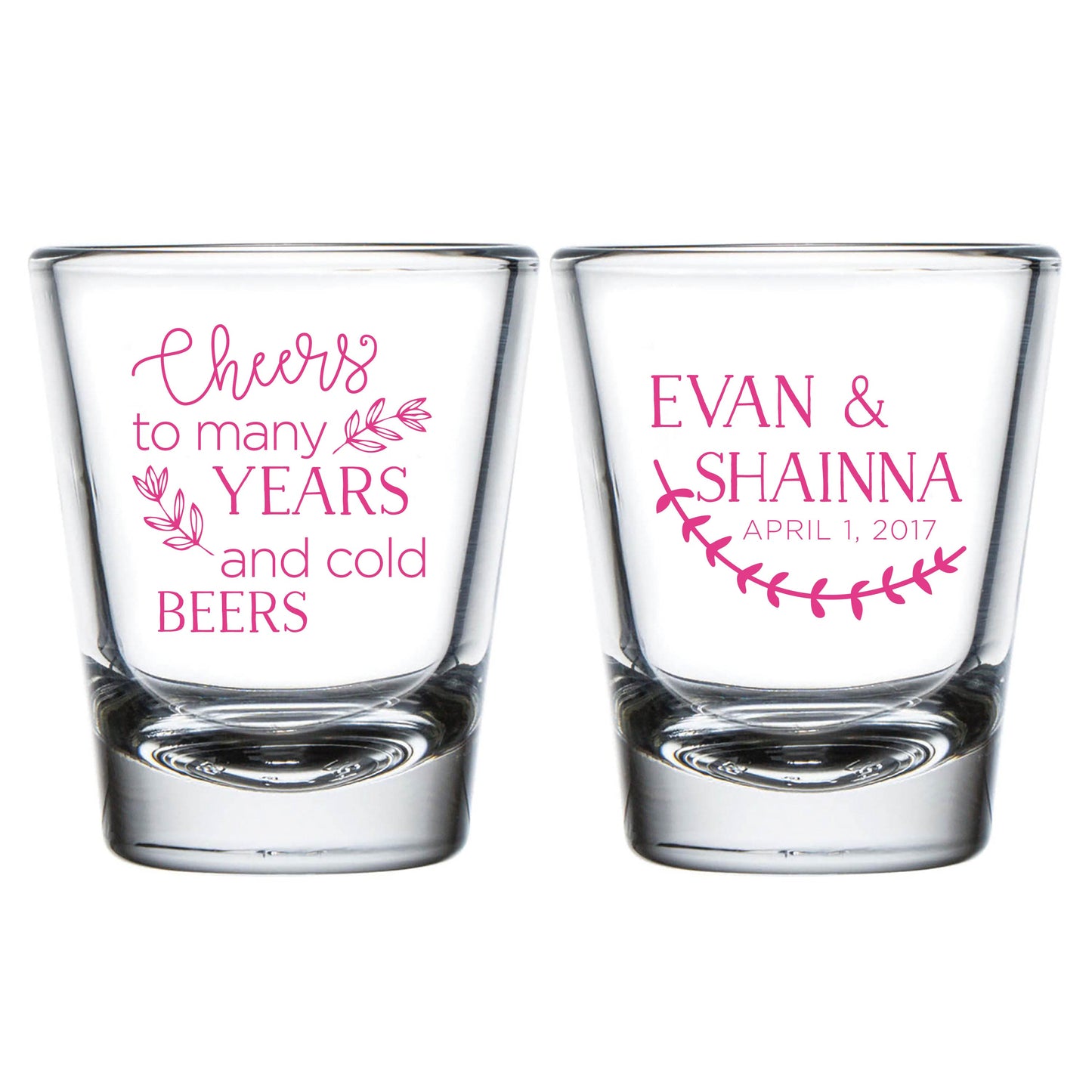 Personalized Shot Glasses