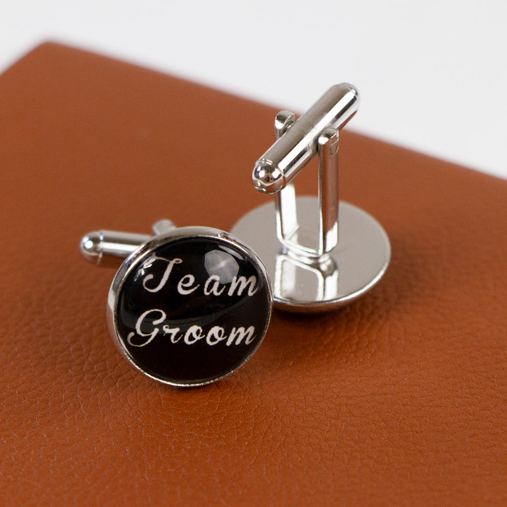 Team Groom Cufflink