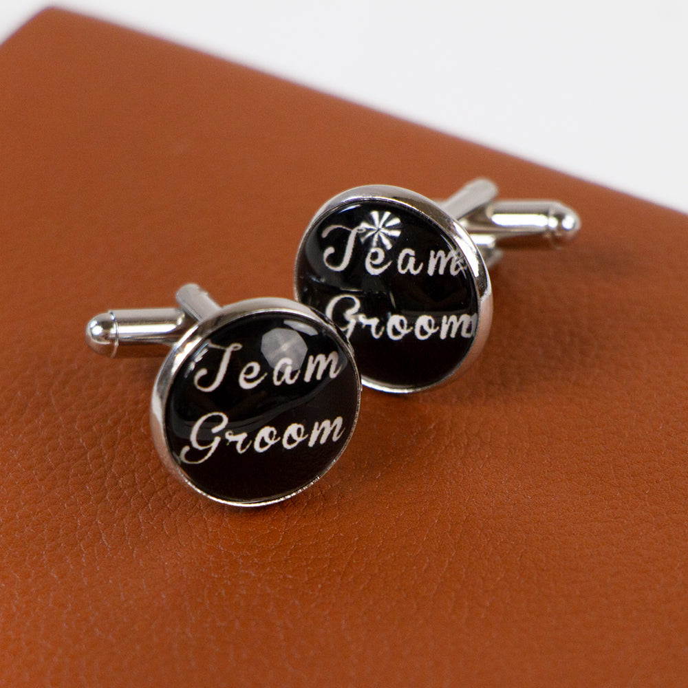 Team Groom Cufflink