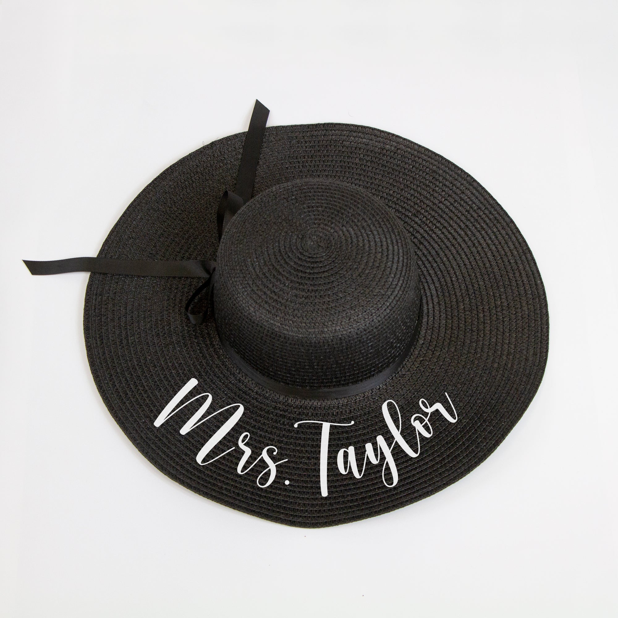 Custom Sun Hat for Brides