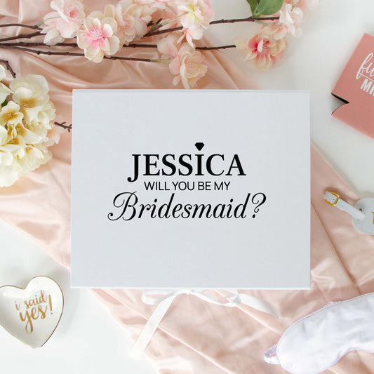 Will You Be My Bridesmaid Proposal Gift Box