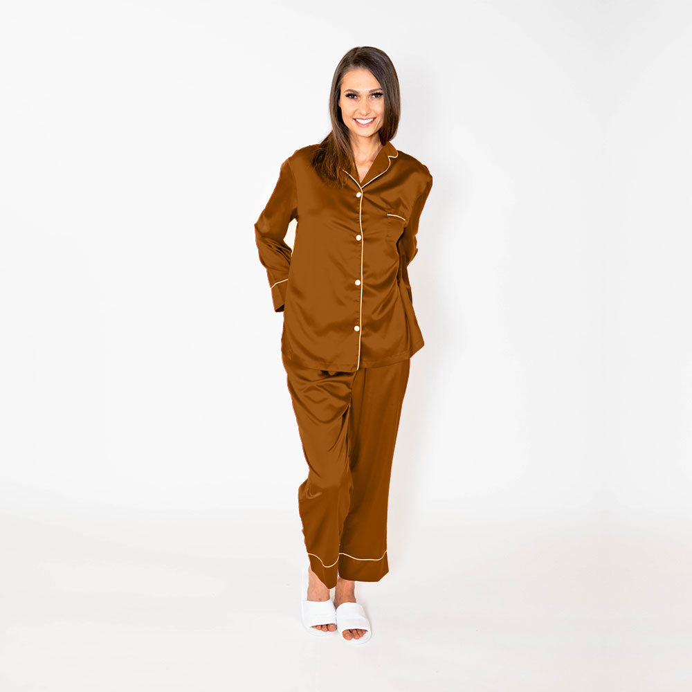 Pajama Pant Set - Gold