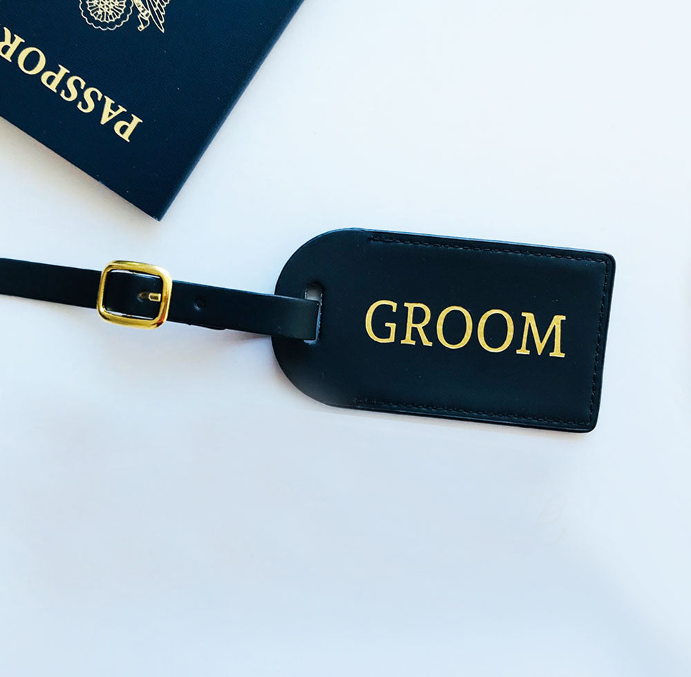Groom Luggage Tag