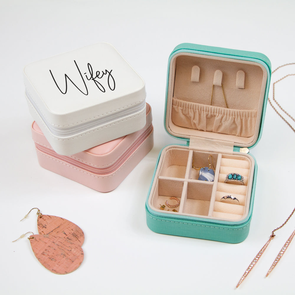 Custom Monogram Jewelry Box