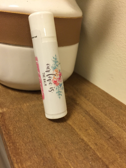 Wedding Lip Balm Favors