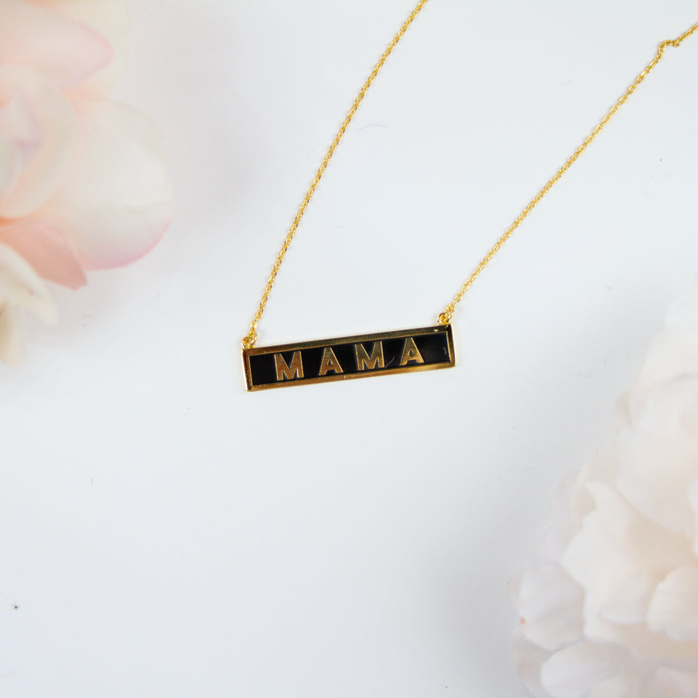 Mama Bar Necklace