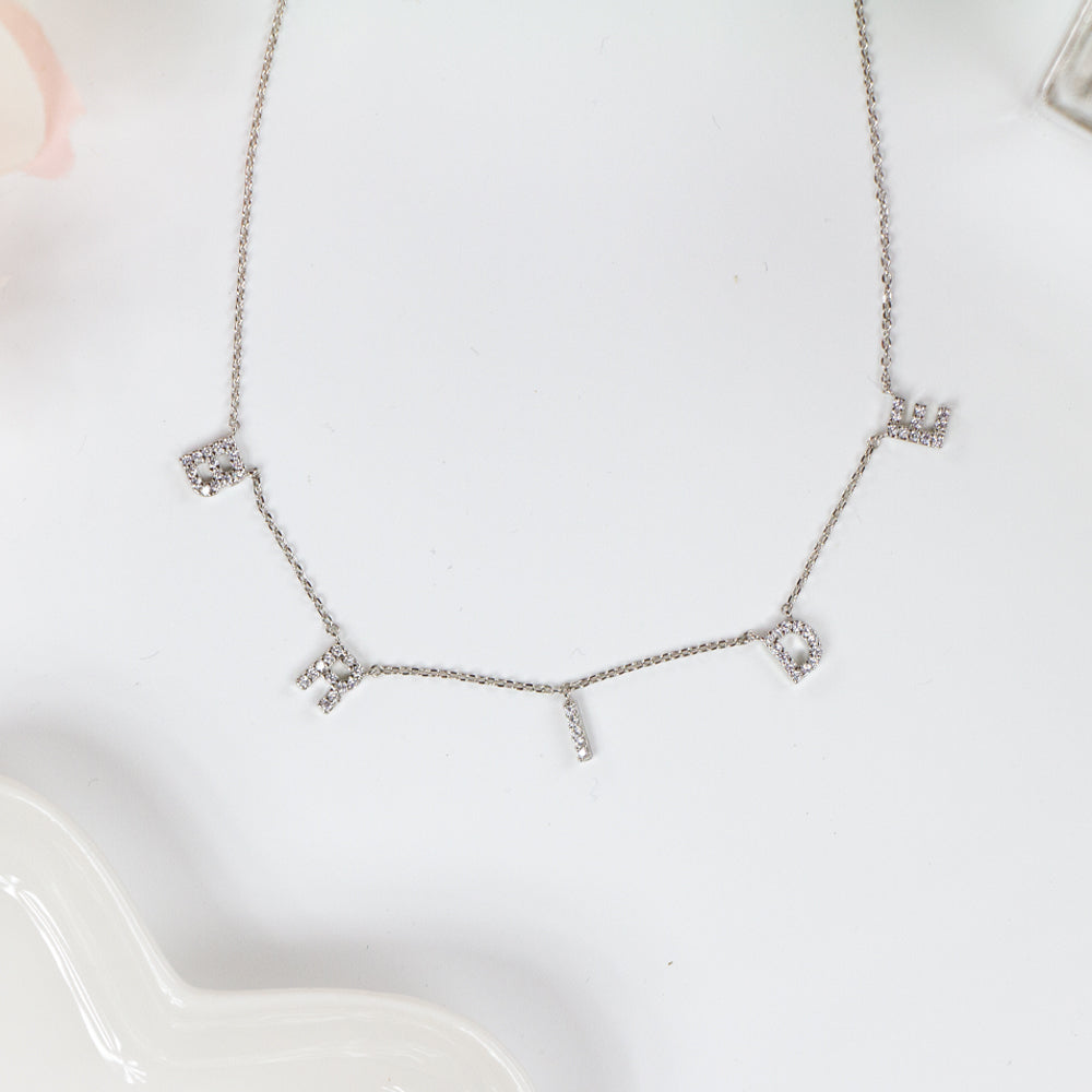 Rhinestone Bride Necklace