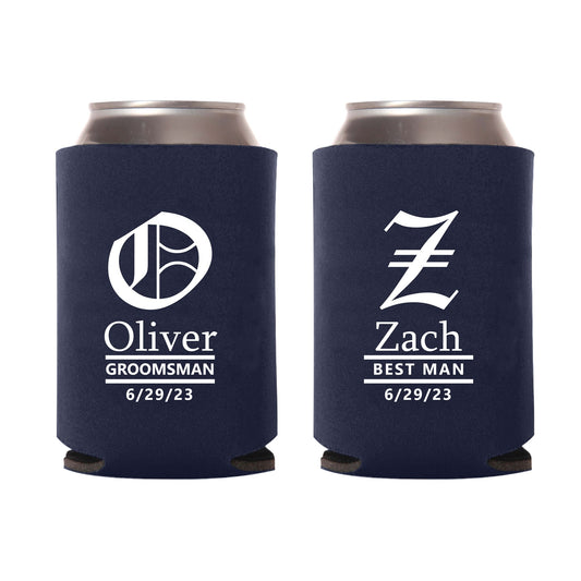 Groomsmen Custom Can Cooler Favors (163)