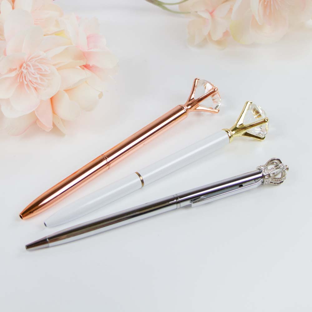 Bride and Groom Wedding Pens
