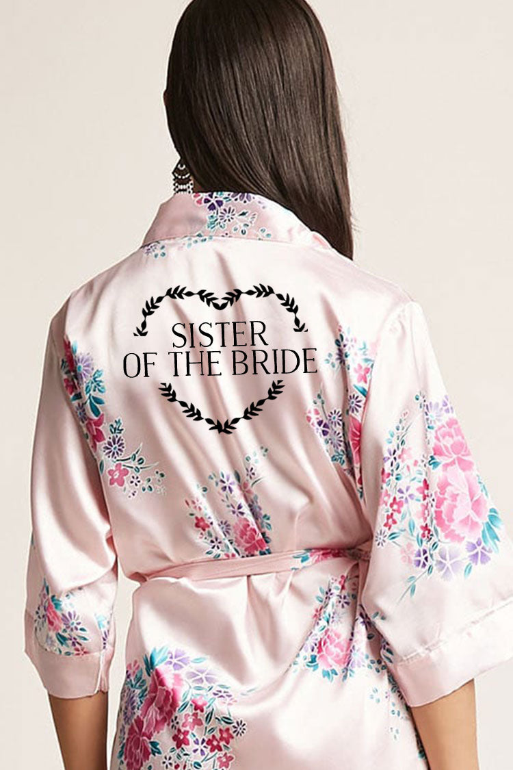 Sister of clearance the bride robe