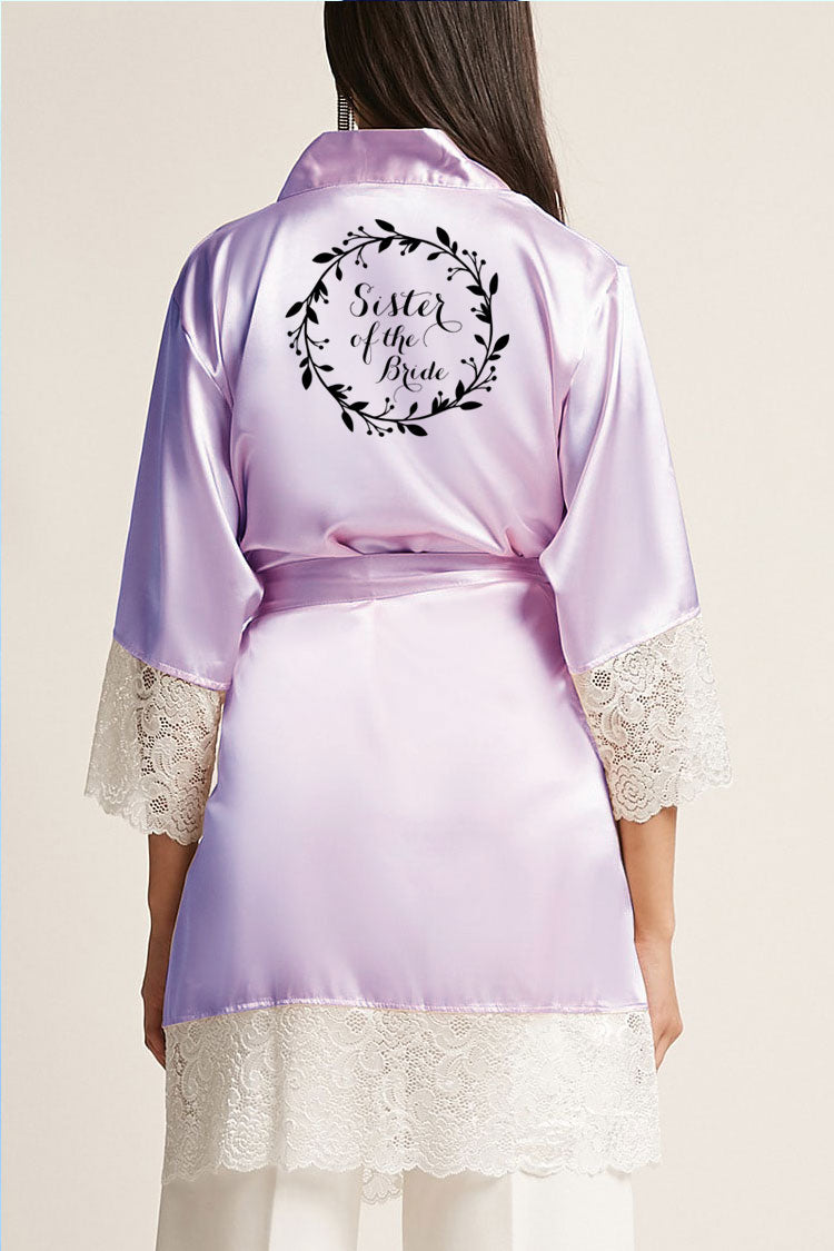 Wreath Style - Sister of the Bride Robe